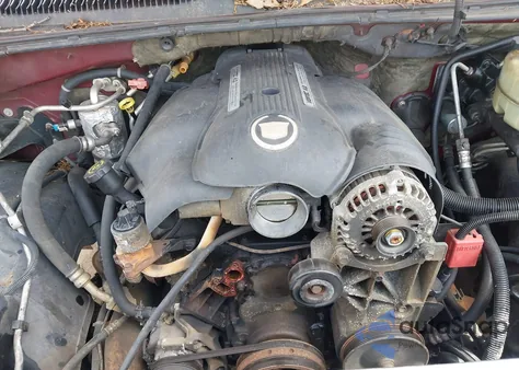 2002 Cadillac Escalade Standard из США, поврежденный, VIN 1GYEK63N32R330010